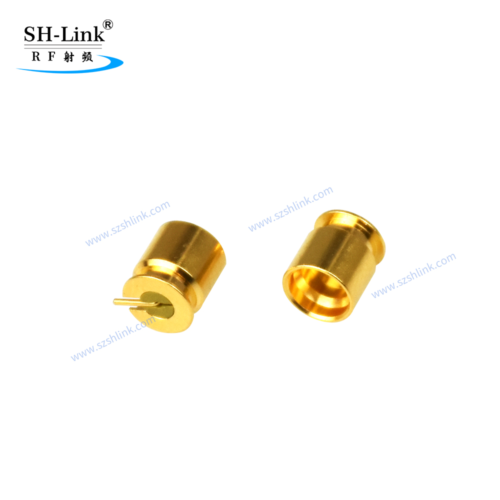 SMP 90° Male for to PCB-40GHz